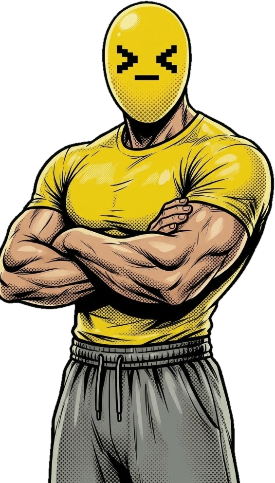 YellowTech Mascot Cyber Hero